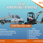 USŁUGI MINIKOPARKĄ I WYWROTKĄ