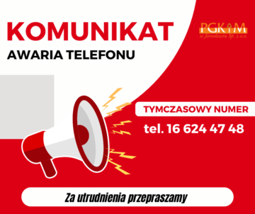 AWARIA GŁÓWNEJ LINII TELEFONICZNEJ