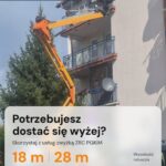 Usługi zwyżką 18 m i 28 m